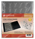 Coin Capsule Page - Medium (PET Vac Form)