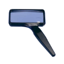 Rectangular Hand Magnifier w/ Bifocal - 4.5 Diopter