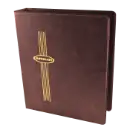 Standard Size Supersafe  Binder - Red