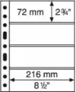 4 Pocket Grande Pages for Modern Notes, Clear - GRANDE4C