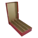 Triple Row Box 1.5x1.5 - 10" - Red