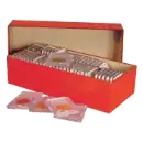 Double Row Slab Box - 12" - Red