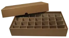 Half-Dollar Tube Box - Holds 28 Tubes
