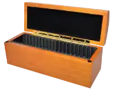 Wood Display Box - 20 NGC or PCGS slabs