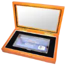Guardhouse Glass-Top Box for Modern Currency Holder