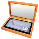 Guardhouse Glass-Top Box for Large Currency Holder