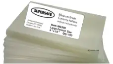 Museum Grade Large Format Holders - 6 x 10