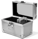 Falcon Series 10 Slab Box - Clear Top - Aluminum Finish