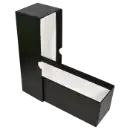 Single Row Slab or Crown Box - 8.25" - Standard Duty - Black