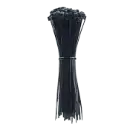 8" Nylon Cable Zip Tie 50lbs - Black