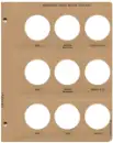 American Eagle Silver Dollars w/Proof Vol 2 Replacement Page 1 2007-2010-W Pr.