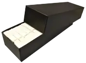 Glassine Storage #3 Box - 14 x 4 5/8x2 3/4 - Holds 2 1/2 x 4 1/4  Glassines