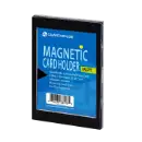 1 Card Magnetic Card Holder - Black Borders