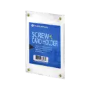 Screw Card Holders - Recessed 1/4"