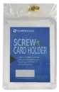 1 Trading Card 4 Screw Card Holder 35pt - Clear