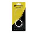 EvoCore Silver Round Silicone Ring Fit Coin Holder - 39mm (Clear)