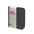 Mini 4 Pocket Zipper Folio for Trading Cards