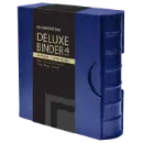 Cornerstone Large Capacity 4 D-Ring Binder & Slip Case (Navy Blue)
