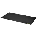 Desk Mat with Stitched Edges - 14 x 24 (Black)