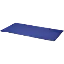 Desk Mat with Stitched Edges - 15.75 x 31.5  (Cobalt Blue)