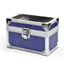 Falcon Series 10 Slab Box - Clear Top - Blue