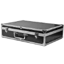 Falcon Series 100 Slab Box  - Front Handle  - Diamond Pattern / Black