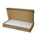 Large Dollar 38.1mm Bulk Direct-Fit EvoCore Coin Holders 250 count box.