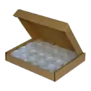 Quarter 24.3mm Direct-Fit EvoCore coin holders - (S dia) / 50 per box.