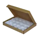 Half Dollar 30.6mm Direct-Fit EvoCore coin holders - (M dia Ring Fit) / 50 per box.