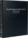 Washington Quarters 1965-1998, Date & Mintmark Set P, D & S (Black)