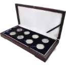 Guardhouse Wood Display Box -GH-W1400: Half Dollars (8M)