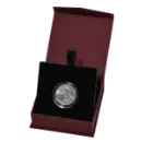 Folding Coin Capsule Box with Magnetic Lid and Stand Insert - Small Capsule