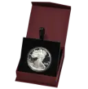 Folding Coin Capsule Box with Magnetic Lid and Stand Insert - Large Capsule