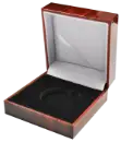 L Capsule Box with Faux Wood Grain Finish