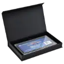 Magnetic Lid Display Box - Holds Guardhouse Modern Currency Slab - Black