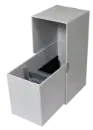 NGC and PCGS Slab Storage Box - Holds 10 Certified Coins (White)