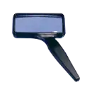 Rectangular Hand Magnifier w/ Bifocal - 4.5 Diopter