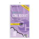 25 Pack Combo of Standard Silver Bags and Boards