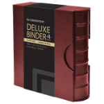 Cornerstone Large Capacity 4 D-Ring Binder & Slip Case (Burgundy)