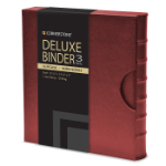 Cornerstone Regular Capacity 3 D-ring Binder & Slip Case (Burgundy)