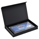 Magnetic Lid Display Box - Holds Guardhouse Currency Slab - Black