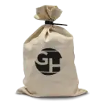 Printed 10 oz Canvas Money Bag - 12 x 19 (MOQ 100)