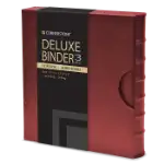 Cornerstone Regular Capacity 3 D-ring Binder & Slip Case (Burgundy)