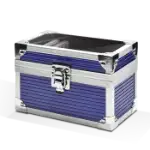 Falcon Series 10 Slab Box - Clear Top - Blue