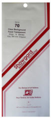 Showgard Mounts - 264mm Strips (Clear) - 70x264mm