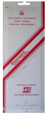 Showgard Showgard Mounts - 240mm Strips (Clear) - 80x240mm