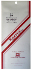 Showgard Showgard Mounts - 240mm Strips (Clear) - 89x240mm