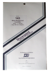 143 Showgard Strips Accomodation Range 264mm (Black)