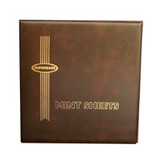 MA1 - Deluxe Mint Sheet Album, 100 Sheets (Red)