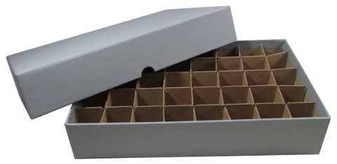 Small Dollar Tube Box - Holds 40 Tubes